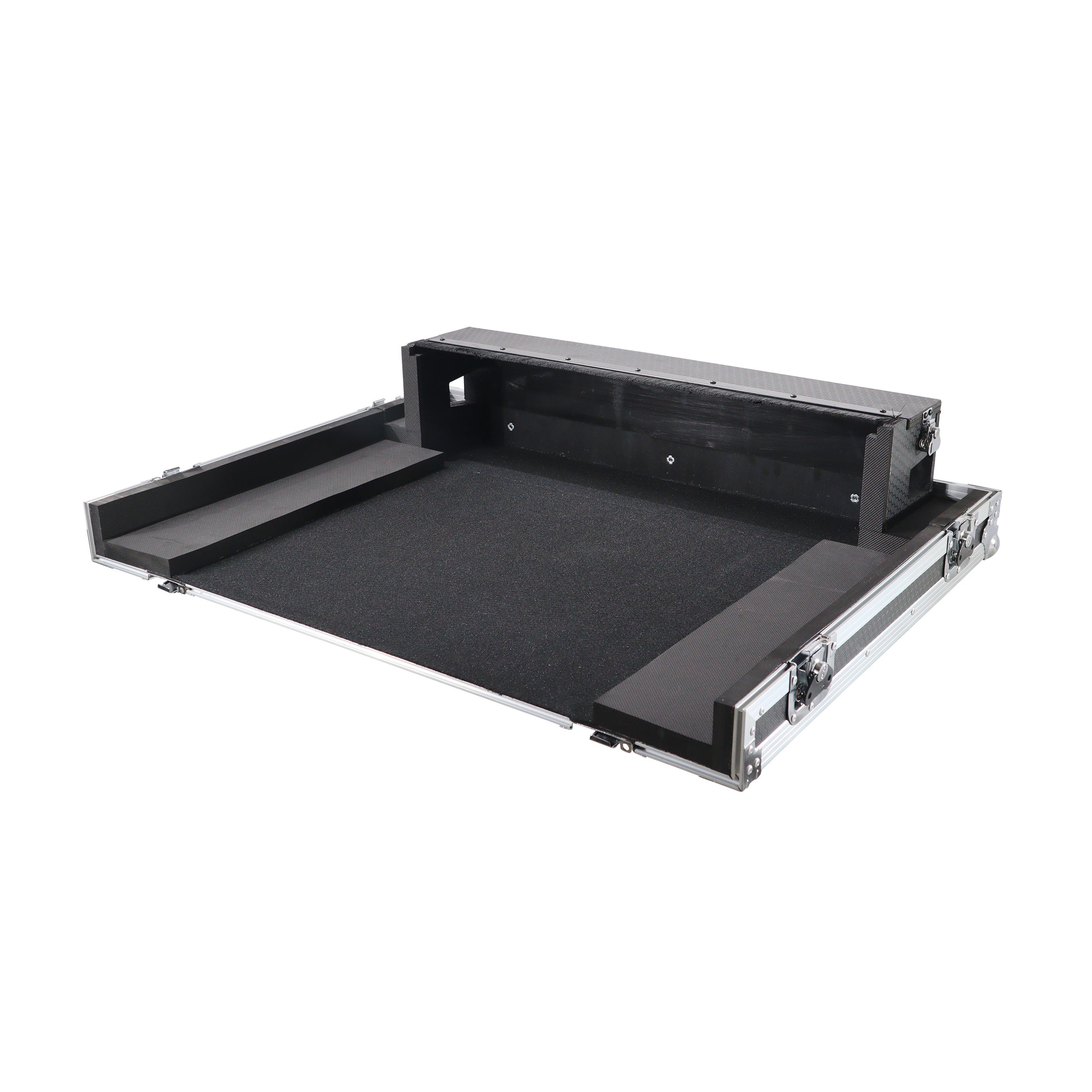 ATA Digital Audio Mixer Flight Case for Allen & Heath SQ7 Console with Doghouse compartment and Caster wheels