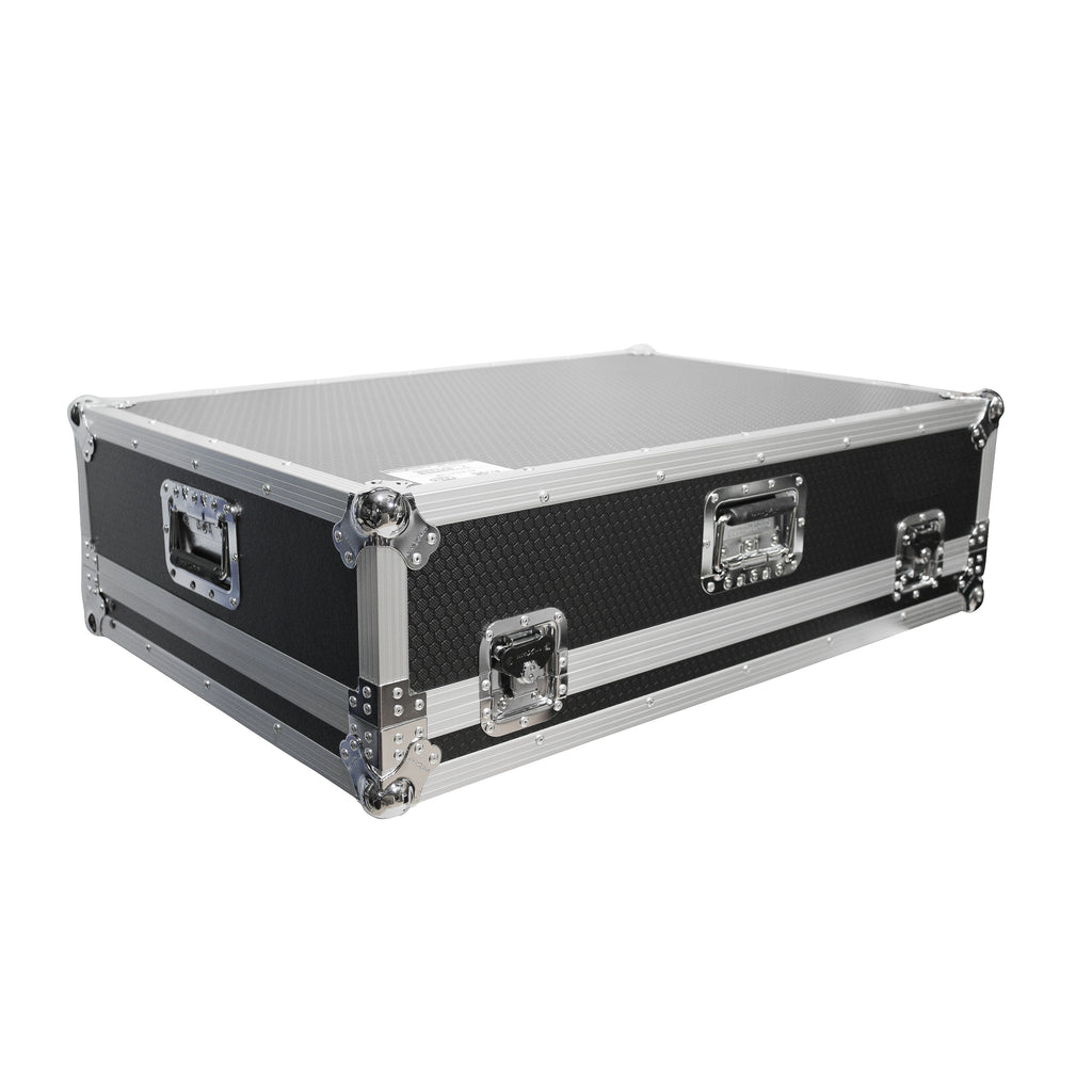 ATA Digital Audio Mixer Flight Case for Allen & Heath QU-32 Console with Low Profile Wheels