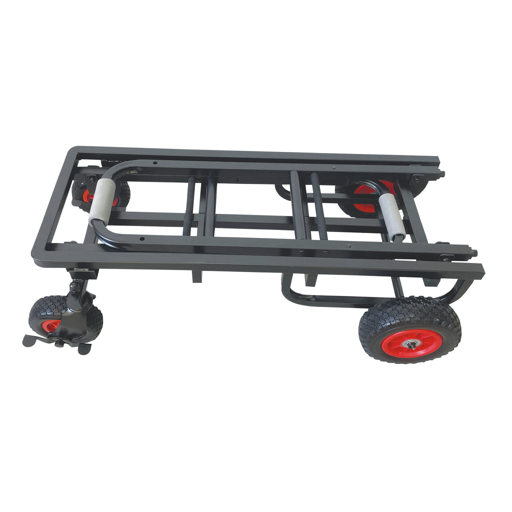 ROLL & RUN Folding 8-in-1 Multi-Cart Rolling Utility Dolly Height Adjustable Rolling Hand Truck