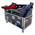 Soundcraft VI5000 Flip-Ready Hydraulic Console Easy Retracting Lifting Case with 2x 2U Rack Space by ZCASE