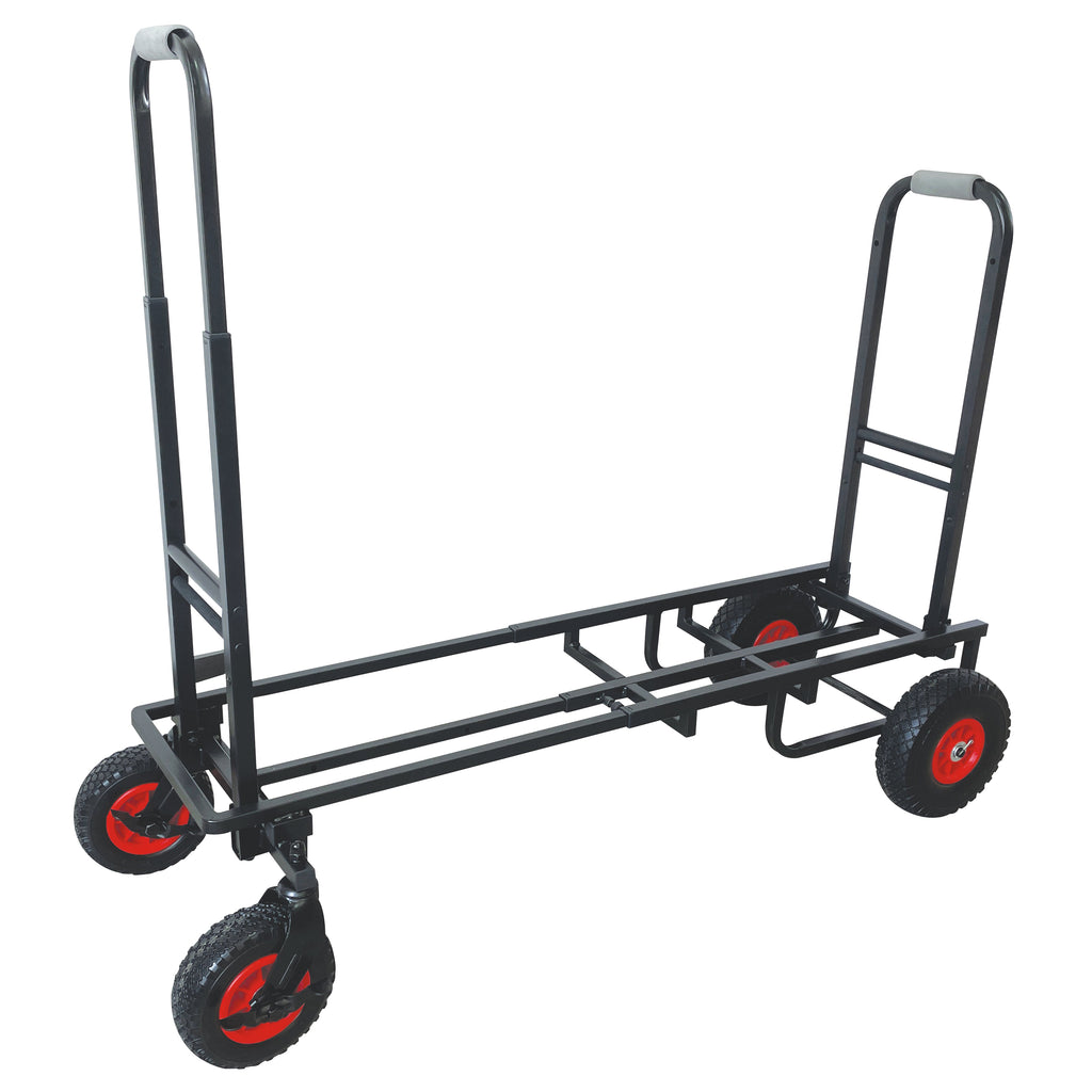ROLL & RUN Folding 8-in-1 Multi-Cart Rolling Utility Dolly Height Adjustable Rolling Hand Truck