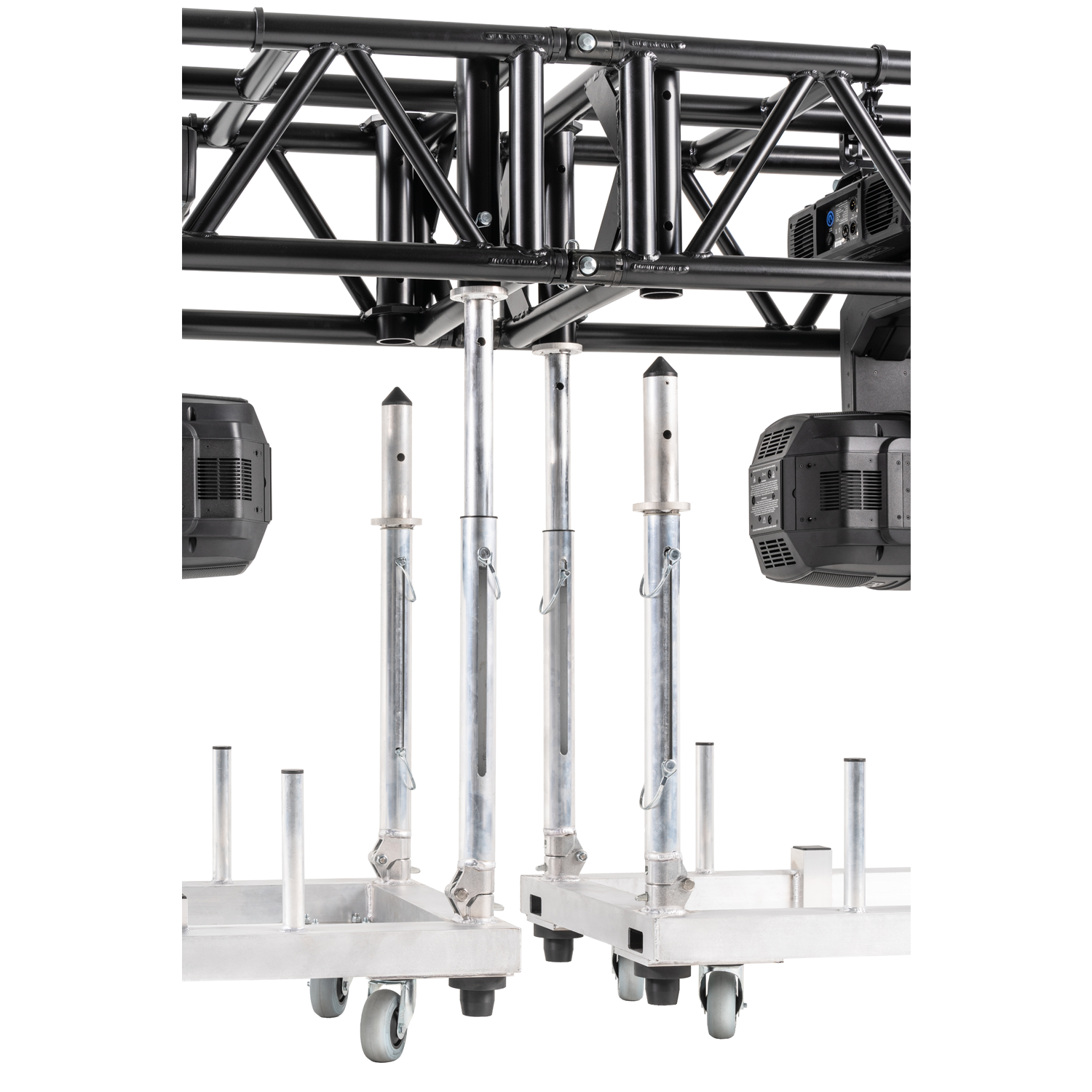 Folding Dolly for HOF MLT THREE Pre-Rig Truss 8 Feet