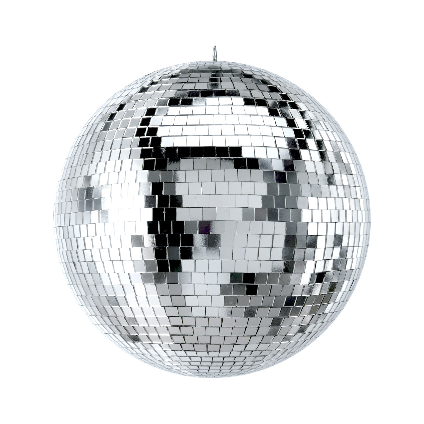 4PCS 12" inch Mirror Disco Ball Bright Silver Reflective Indoor DJ Sphere with Hanging Ring for Lighting
