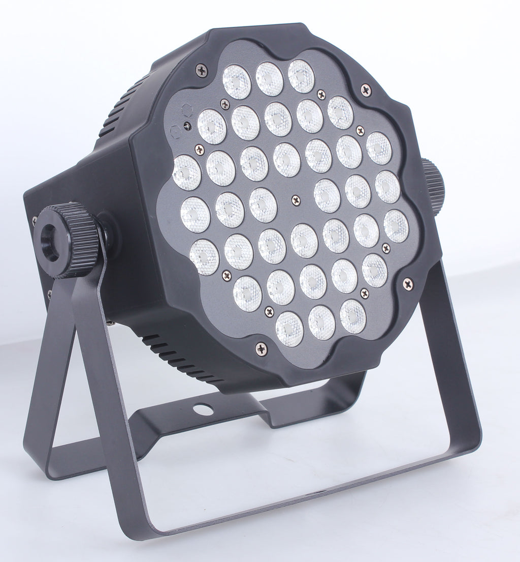 Fusion RGBWA Par 36x 1W LED Slim Par Black Housing