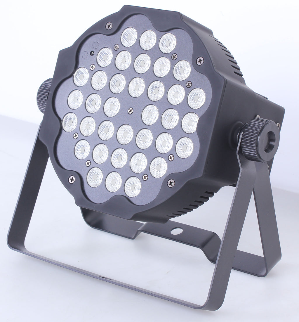 Fusion RGBWA Par 36x 1W LED Slim Par Black Housing