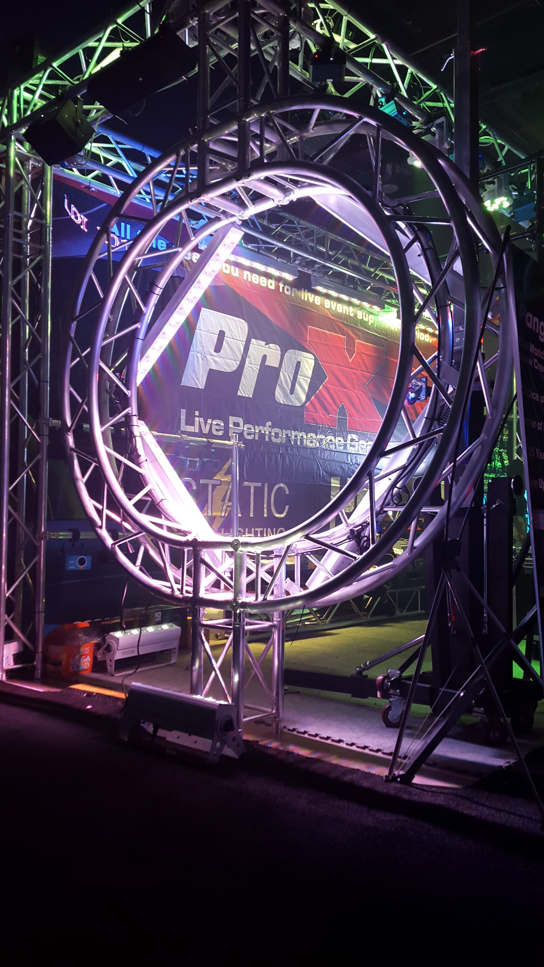 6.56FT 2M F34 Square Frame Circular Truss - 2 Segments | 2mm Wall