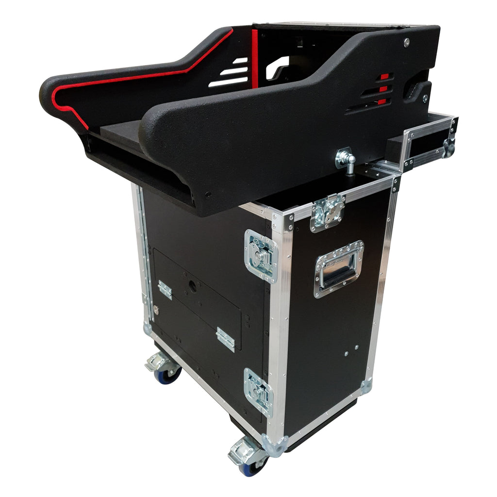 MIDAS M32R Flip-Ready Hydraulic Console Easy Retracting Lifting 1U Rack Space Case by ZCASE