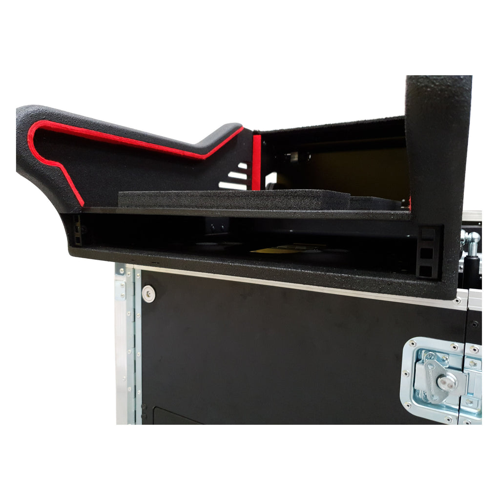 MIDAS M32R Flip-Ready Hydraulic Console Easy Retracting Lifting 1U Rack Space Case by ZCASE