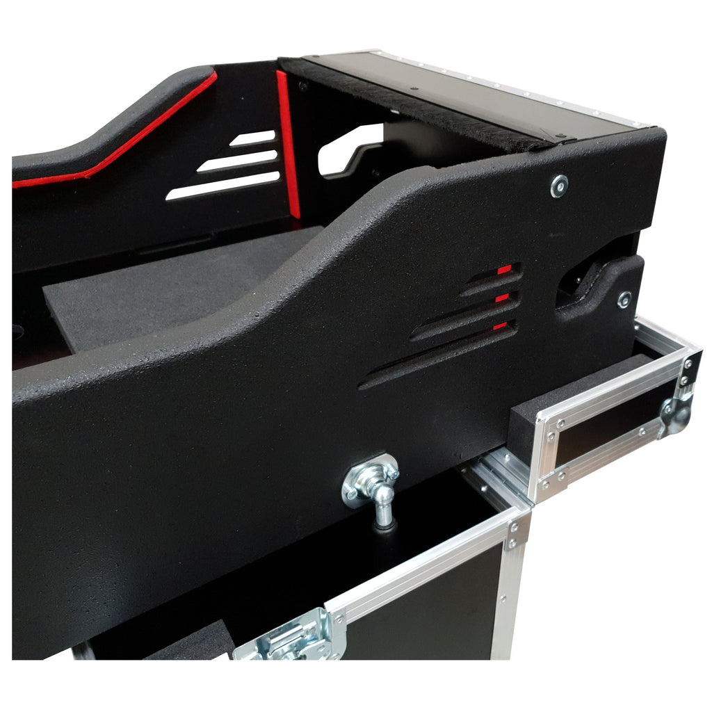 MIDAS M32R Flip-Ready Hydraulic Console Easy Retracting Lifting 1U Rack Space Case by ZCASE