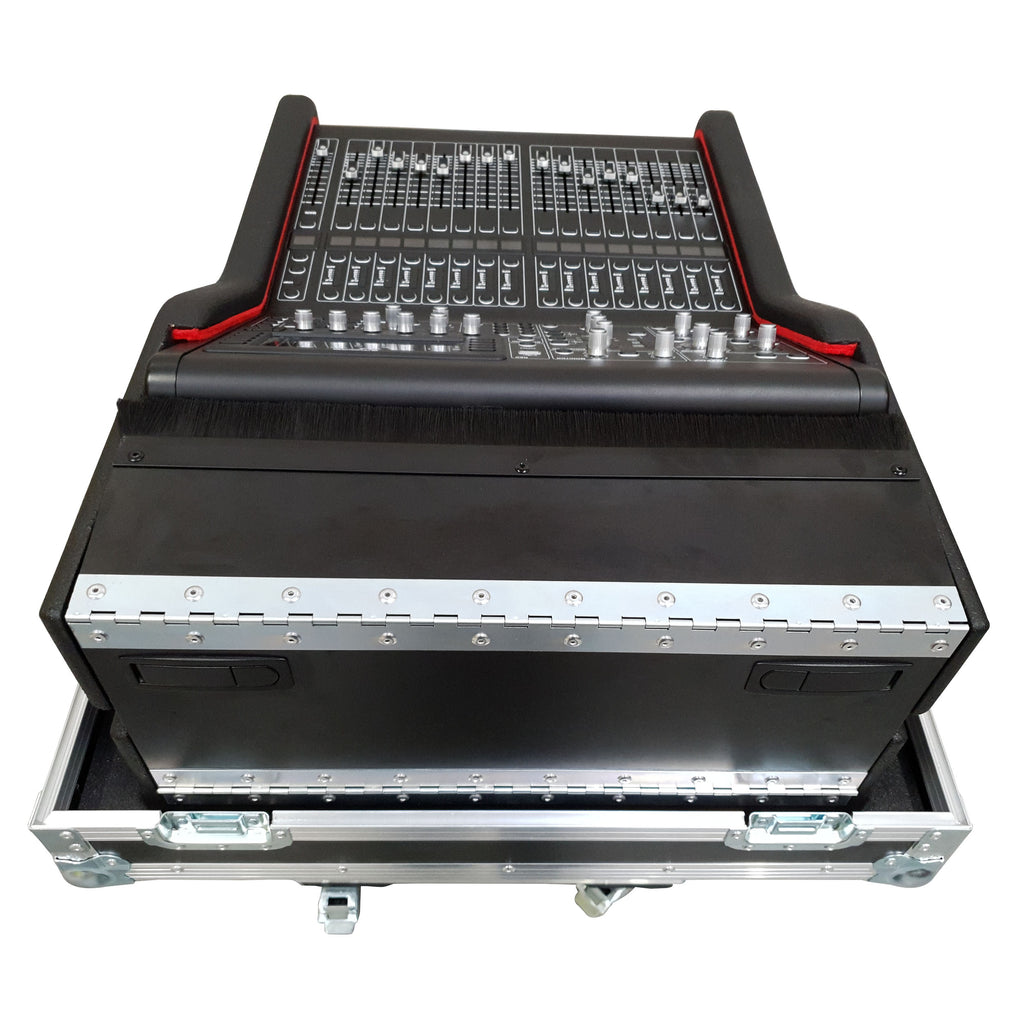 MIDAS M32R Flip-Ready Hydraulic Console Easy Retracting Lifting 1U Rack Space Case by ZCASE