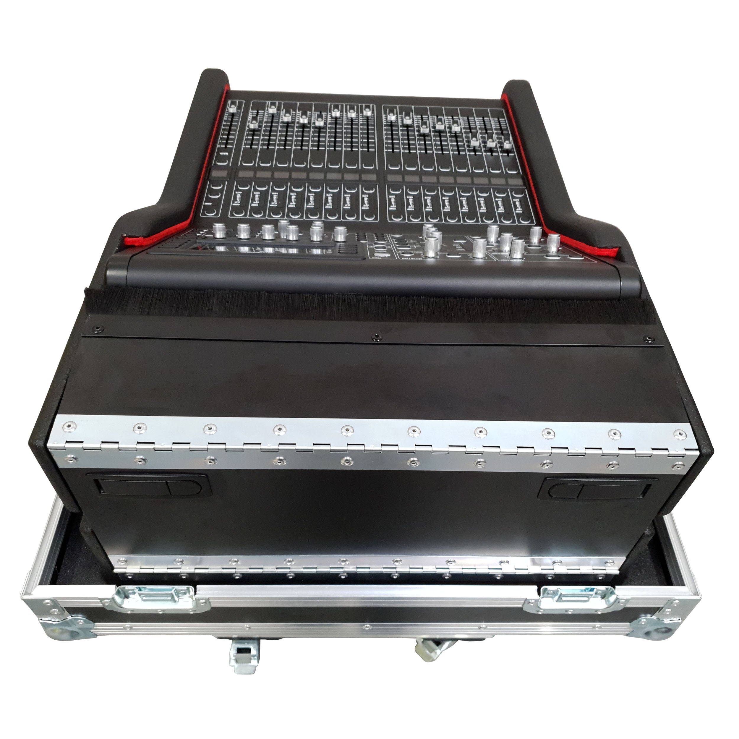 MIDAS M32R Flip-Ready Hydraulic Console Easy Retracting Lifting 1U Rack Space Case by ZCASE