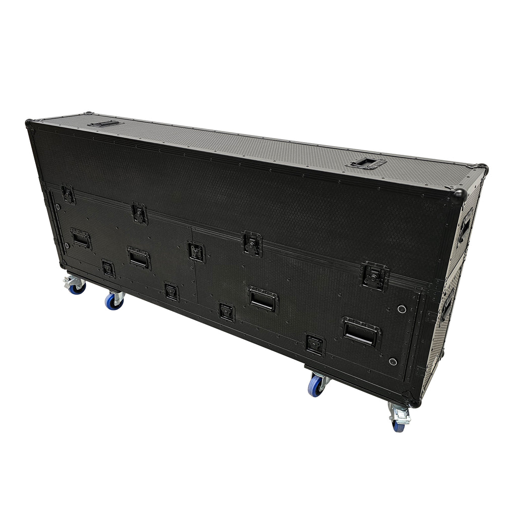 Flip-Ready Easy Retracting Hydraulic Lift Case for 4x Pioneer CDJ-3000 and DJM-V10 or A9 System