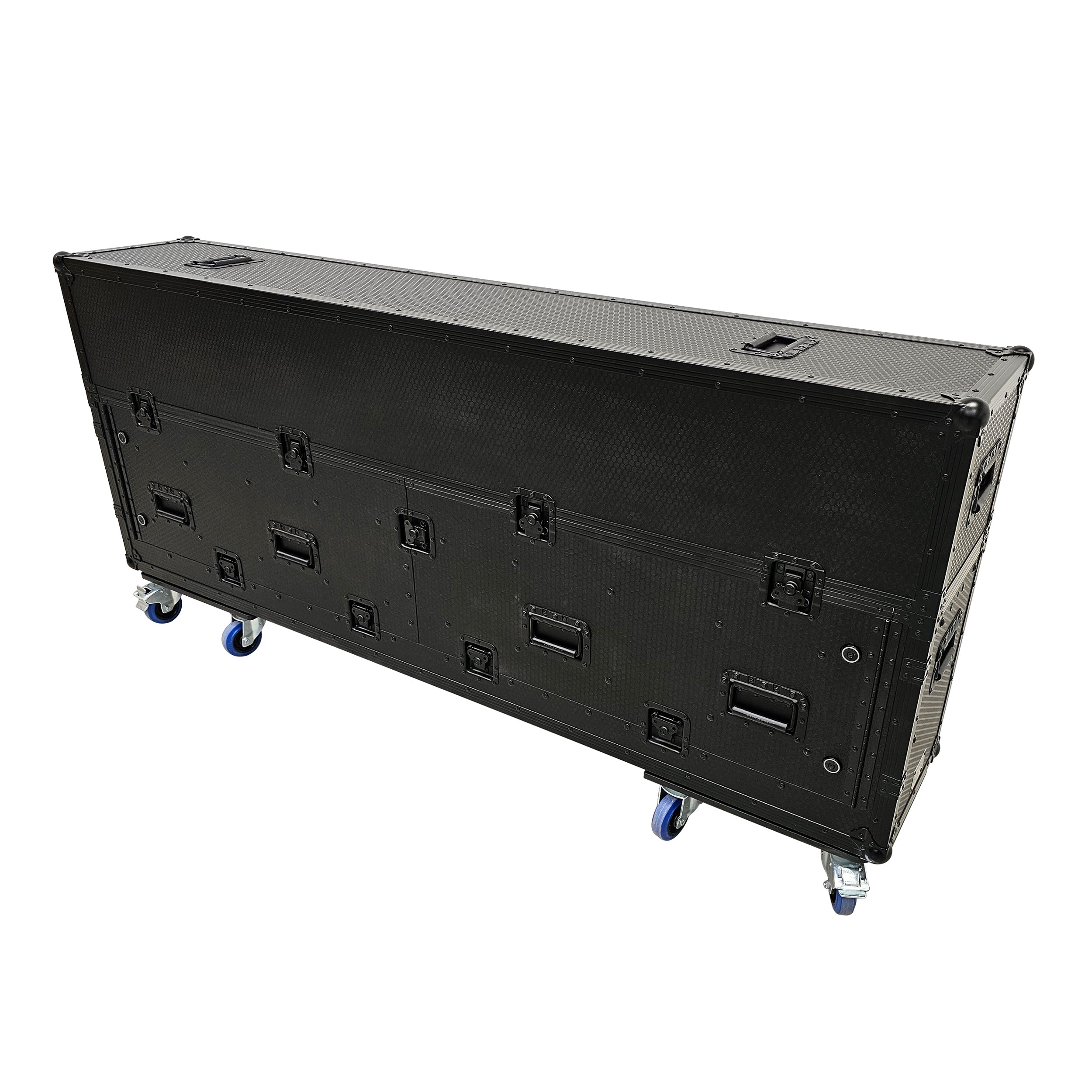 Flip-Ready Easy Retracting Hydraulic Lift Case for 4x Pioneer CDJ-3000 and DJM-V10 or A9 System