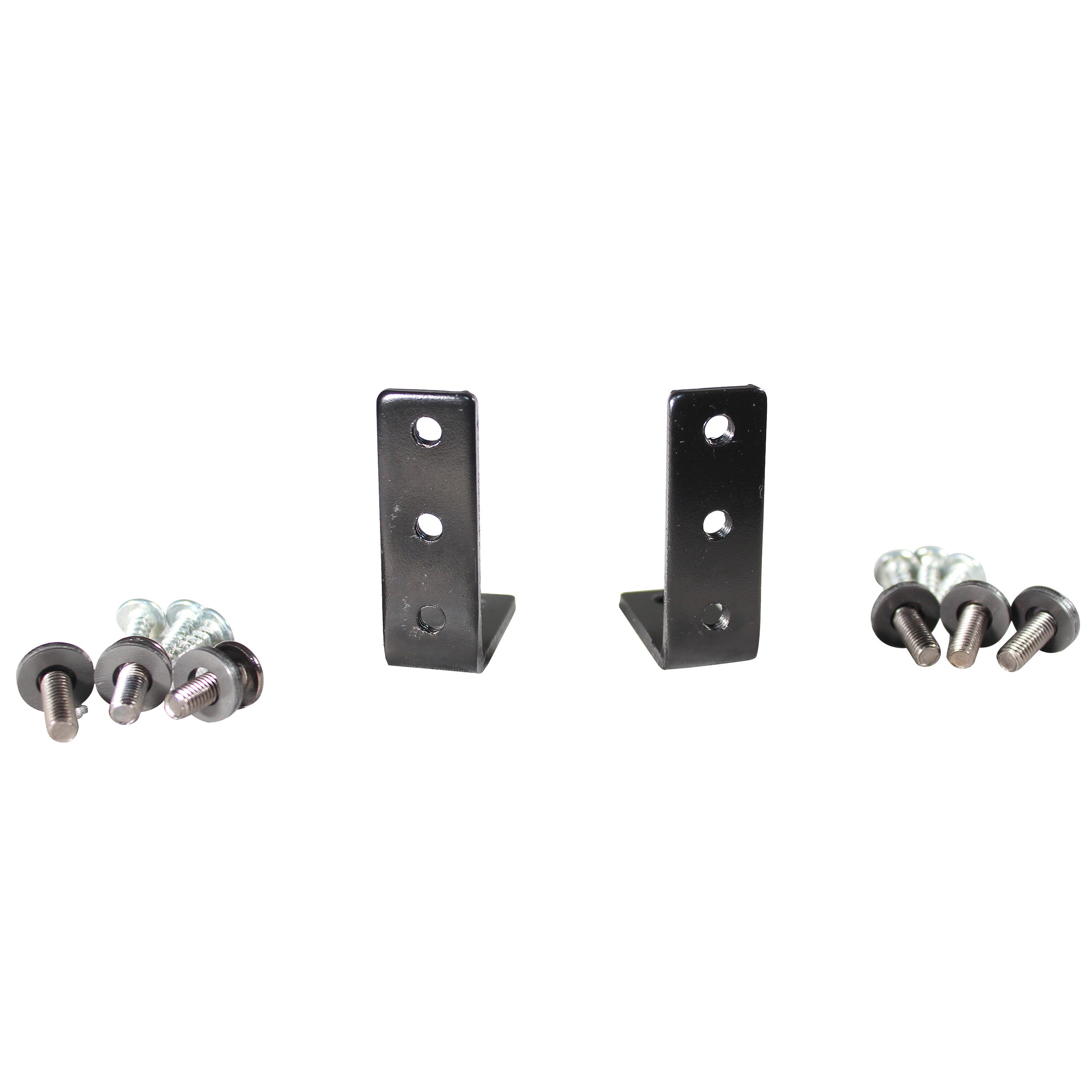 1U One Unit Rack Rails L Shape Bracket for DJ Controller Flight Cases