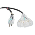 1’ Ft 110VAC Female 18AMP Power Cord 14AWG Extension Cable Power Cord