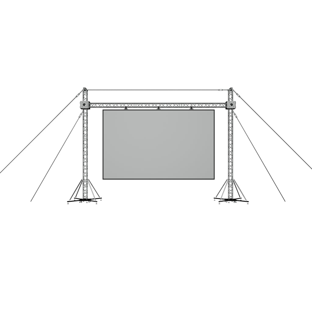 LED Screen Display Panel Video Fly Wall Truss Ground Support System 30'W x 23'H with Hoist