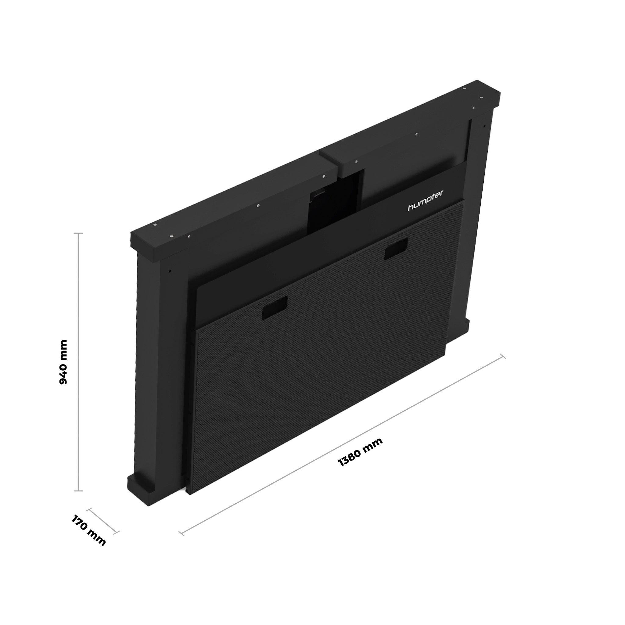 BLACK B3 Quick Folding DJ Controller Turntable CD-J Facade Table Workstation by Humpter