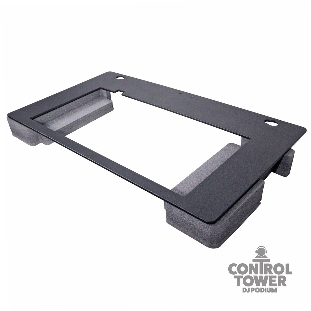 Replacement for RANE Four Top Face Plate for Control Tower DJ Podium Black Finish