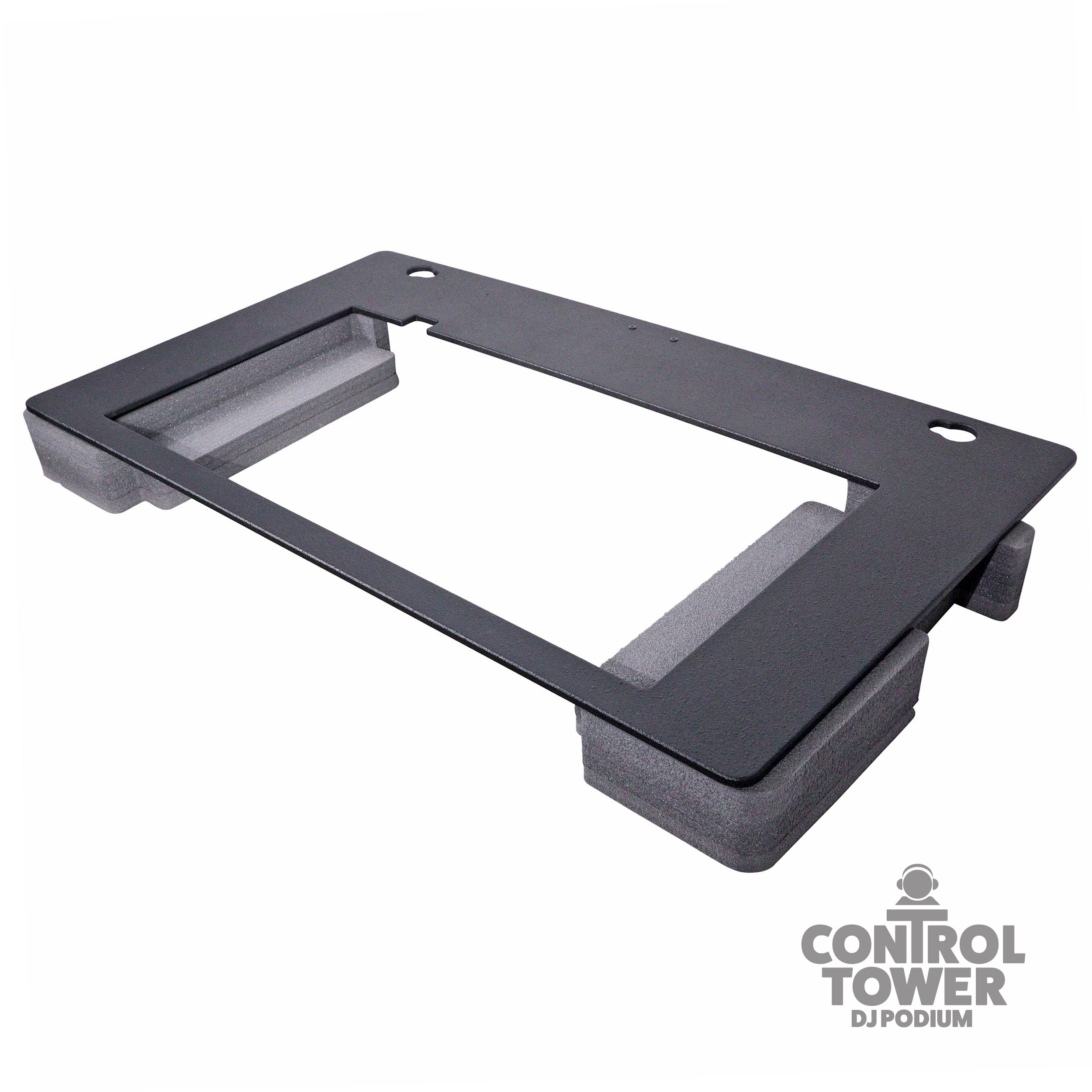 Replacement for RANE Four Top Face Plate for Control Tower DJ Podium Black Finish