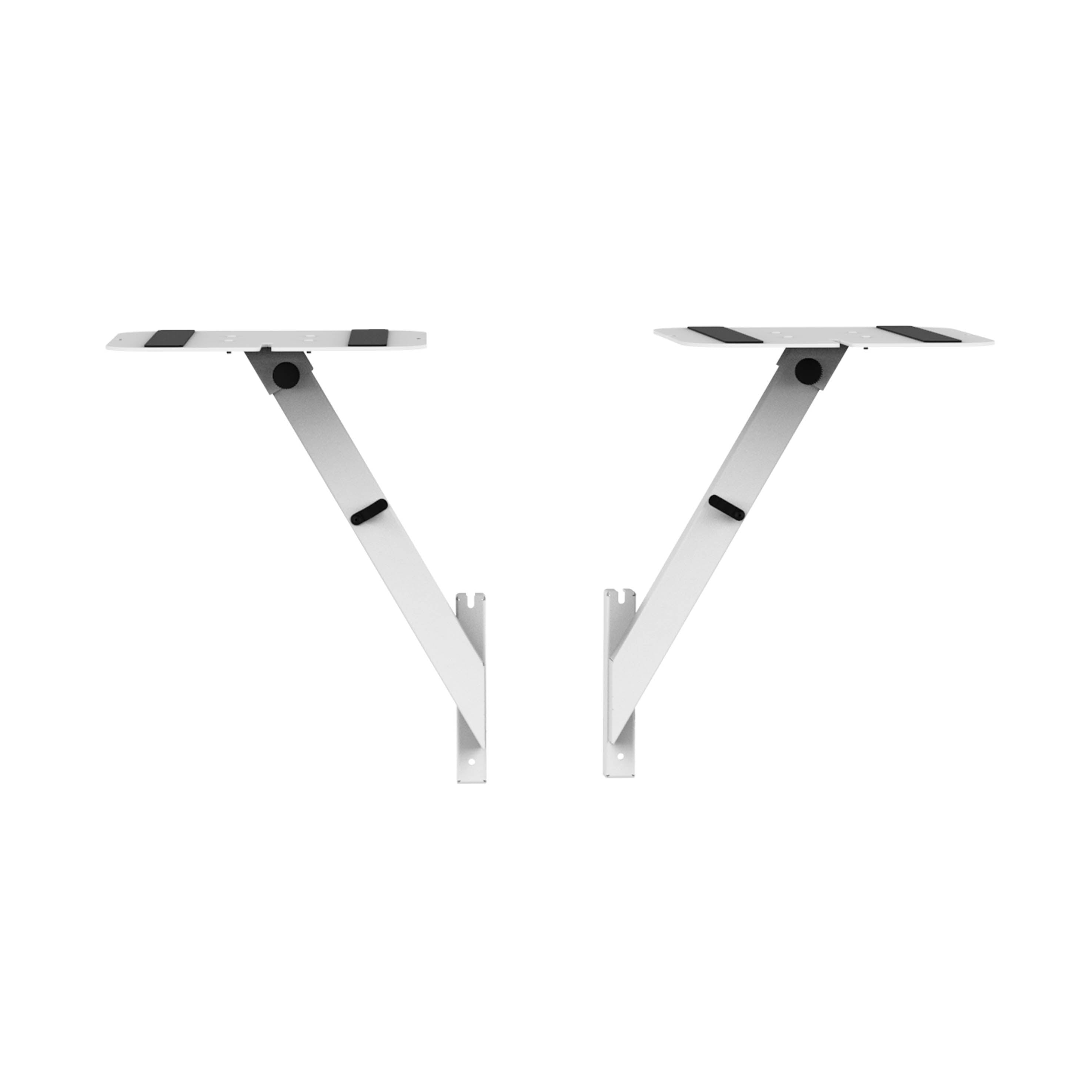 Humpter Cube Side Shelves 90 degree in White