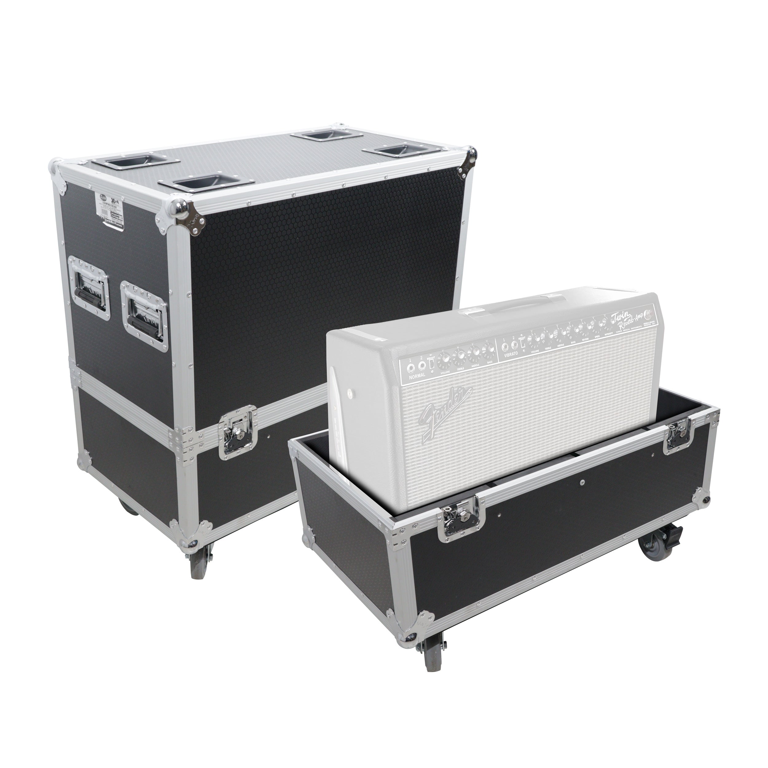 Flight Style Road Case for Fender Hot Rod Deluxe 30 212 Combo Guitar Amp Universal Speaker Cabinet