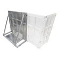 4FT Heavy-duty Aluminum Ventilated Crowd Barrier Door and Base