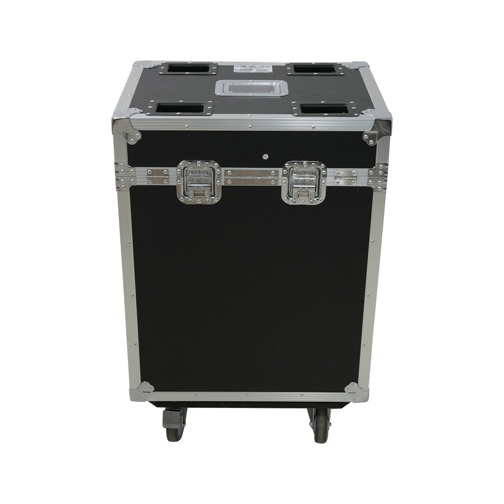 Moving Head Lighting Road Case for 2x Wash Moving Heads with 3 Doors