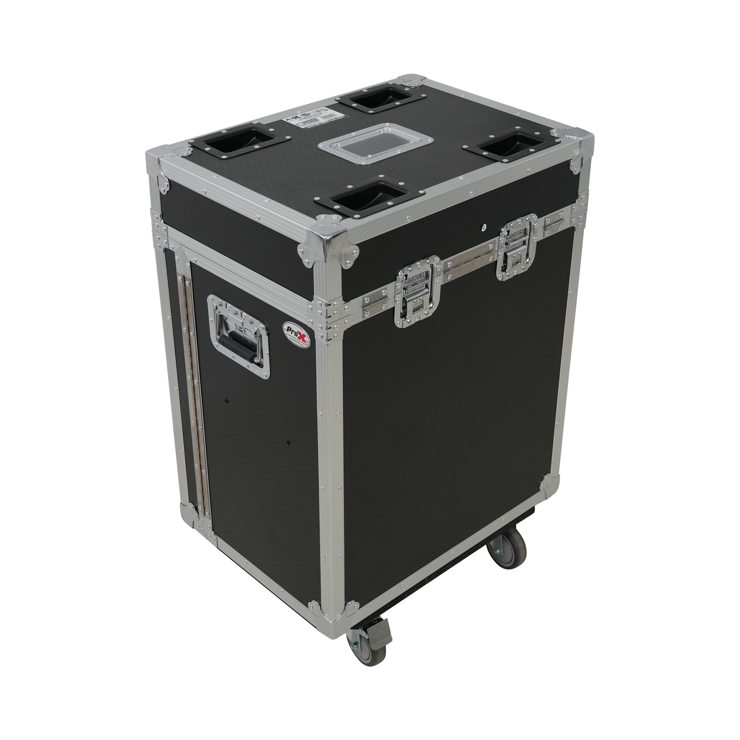 Moving Head Lighting Road Case for 2x Wash Moving Heads with 3 Doors