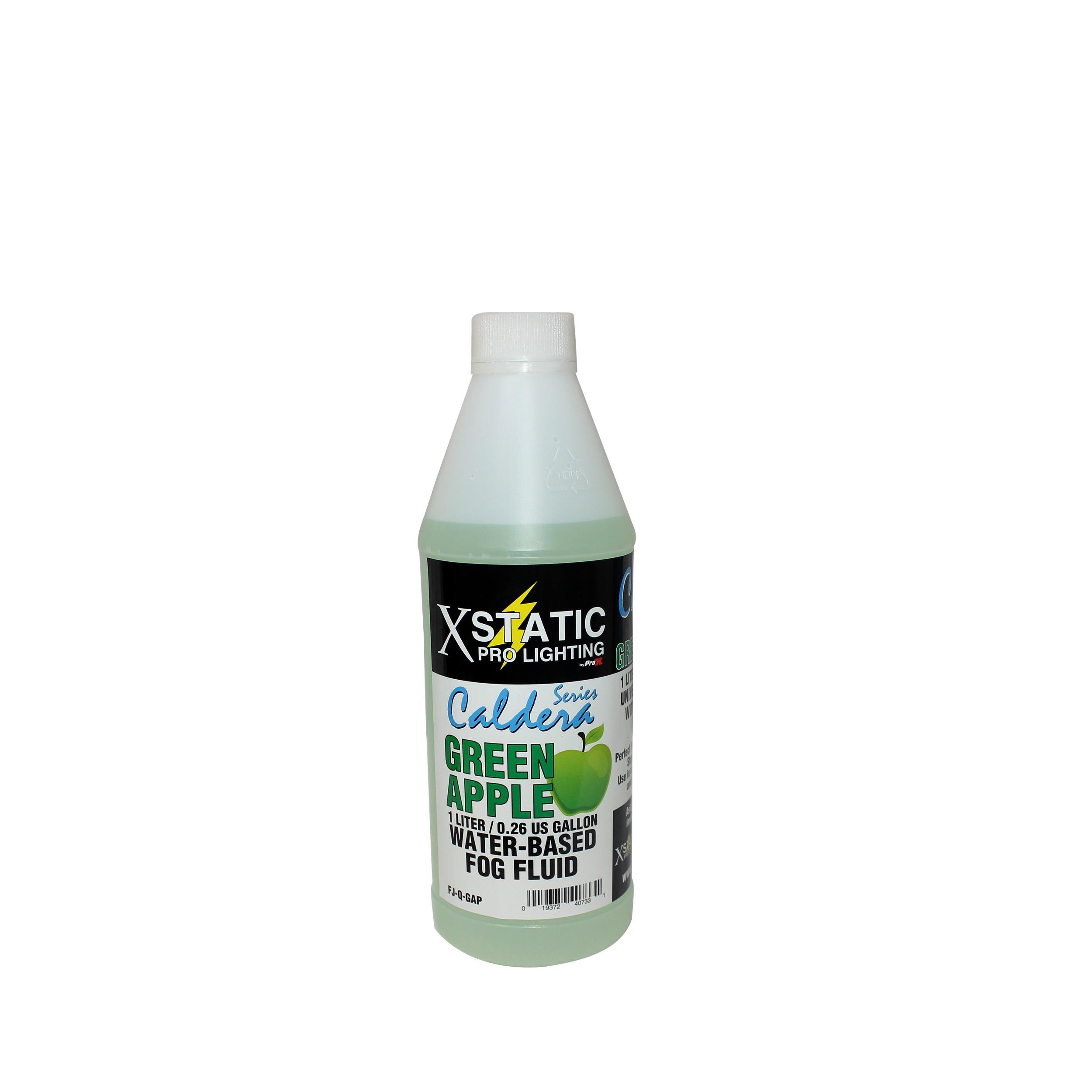 12PCS FJ-Q-GAP GREEN APPLE DJ Fog Fluid Water Based Fog Machine Liquid Replacement – 1 Quart