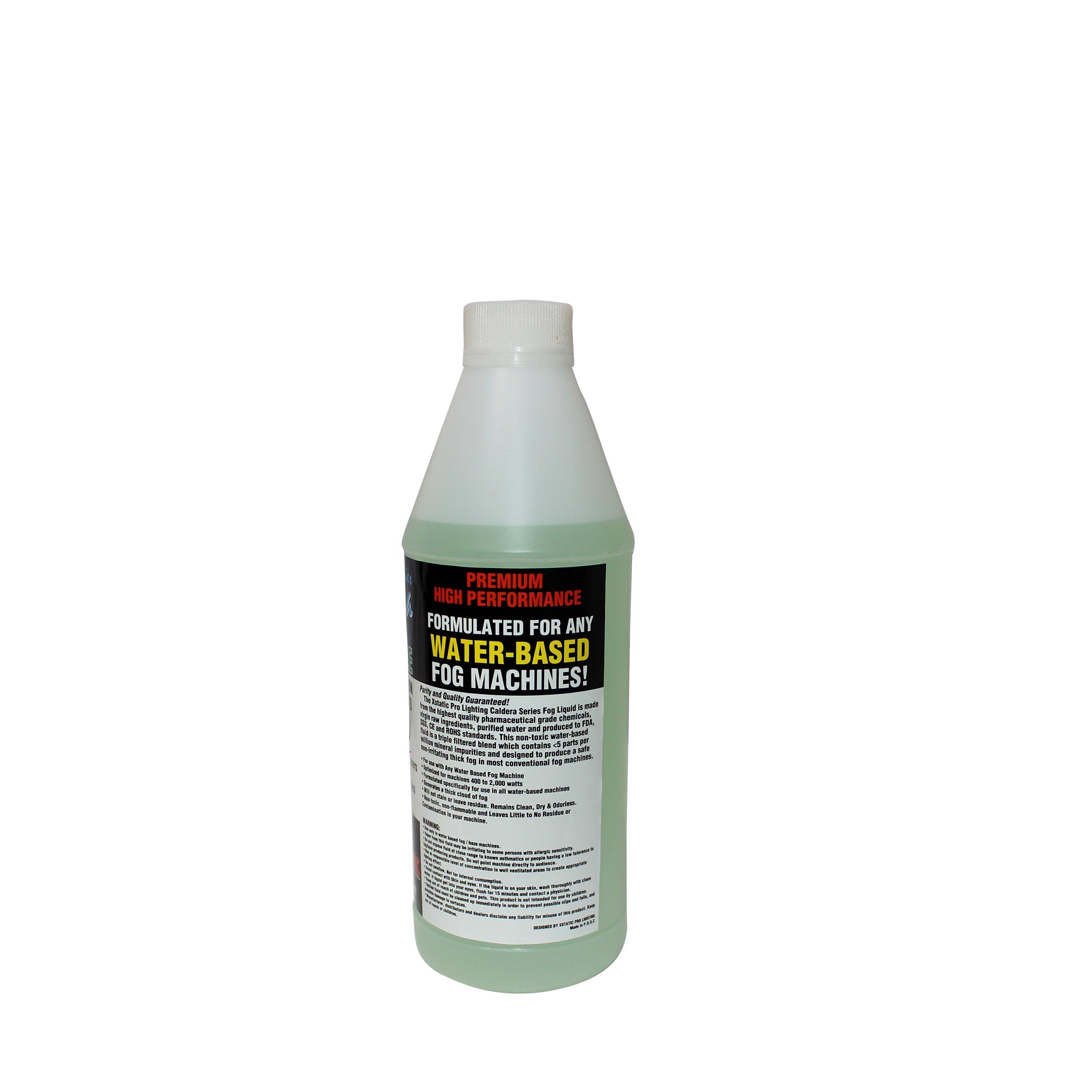 GREEN APPLE DJ Fog Fluid Water Based Fog Machine Liquid Replacement – 1 Quart