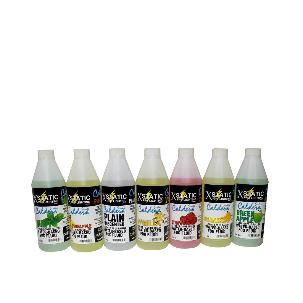 12PCS FJ-Q-GAP GREEN APPLE DJ Fog Fluid Water Based Fog Machine Liquid Replacement – 1 Quart