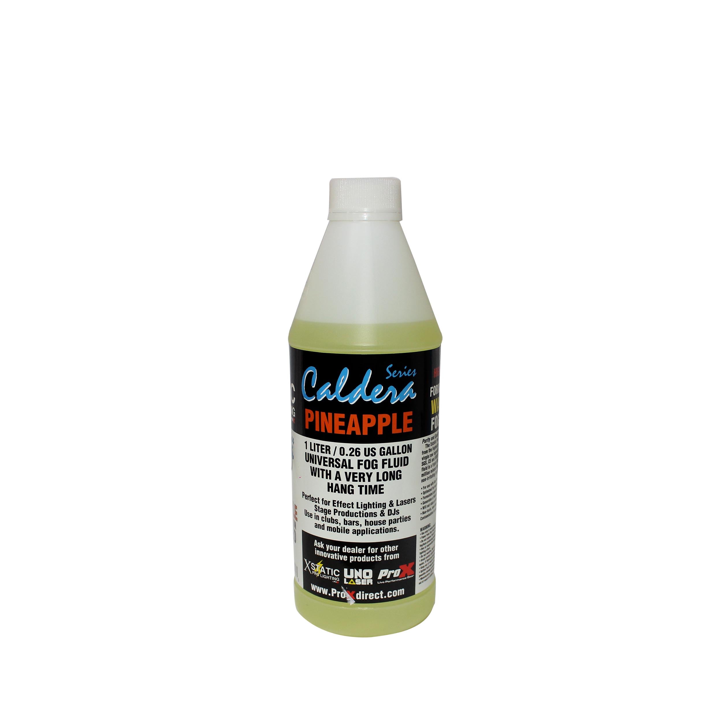PINEAPPLE DJ Fog Fluid Water Based Fog Machine Liquid Replacement – 1 Quart