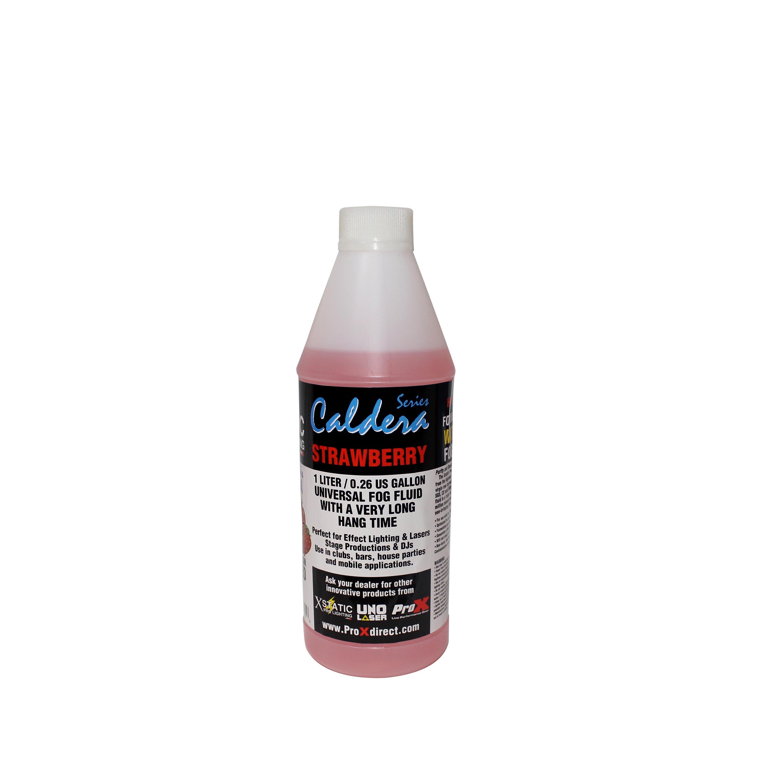 STRAWBERRY DJ Fog Fluid Water Based Fog Machine Liquid Replacement – 1 Quart