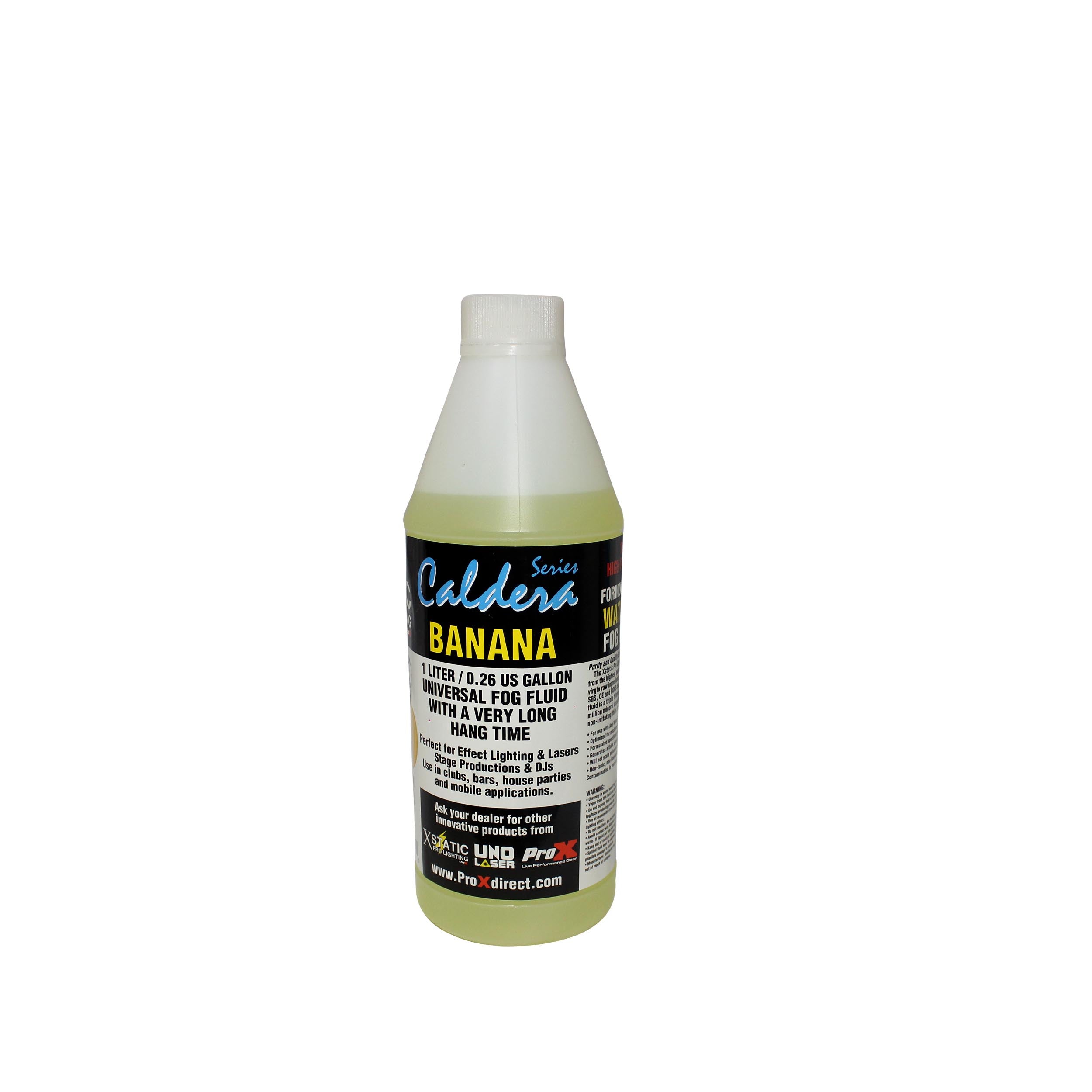 BANANA DJ Fog Fluid Water Based Fog Machine Liquid Replacement – 1 Quart