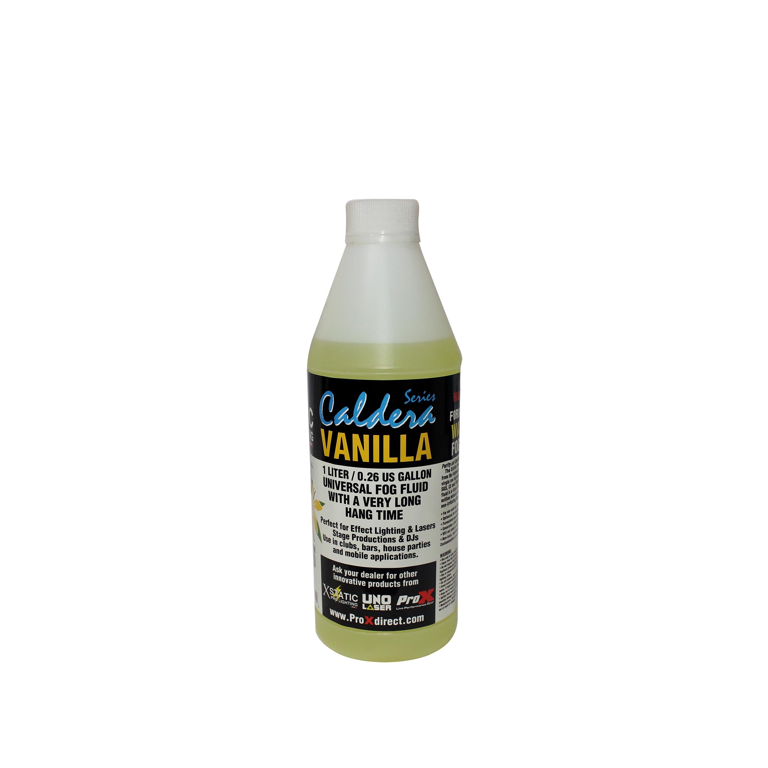 VANILLA DJ Fog Fluid Water Based Fog Machine Liquid Replacement – 1 Quart