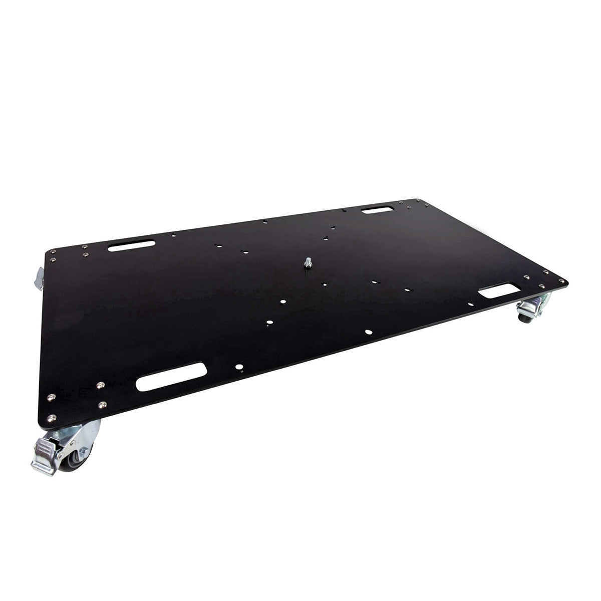 Truss Modular 2X Rapid U Grid Trio Package for Lighting - Moving Heads W-Rolling Aluminum Baseplate | Black Finish