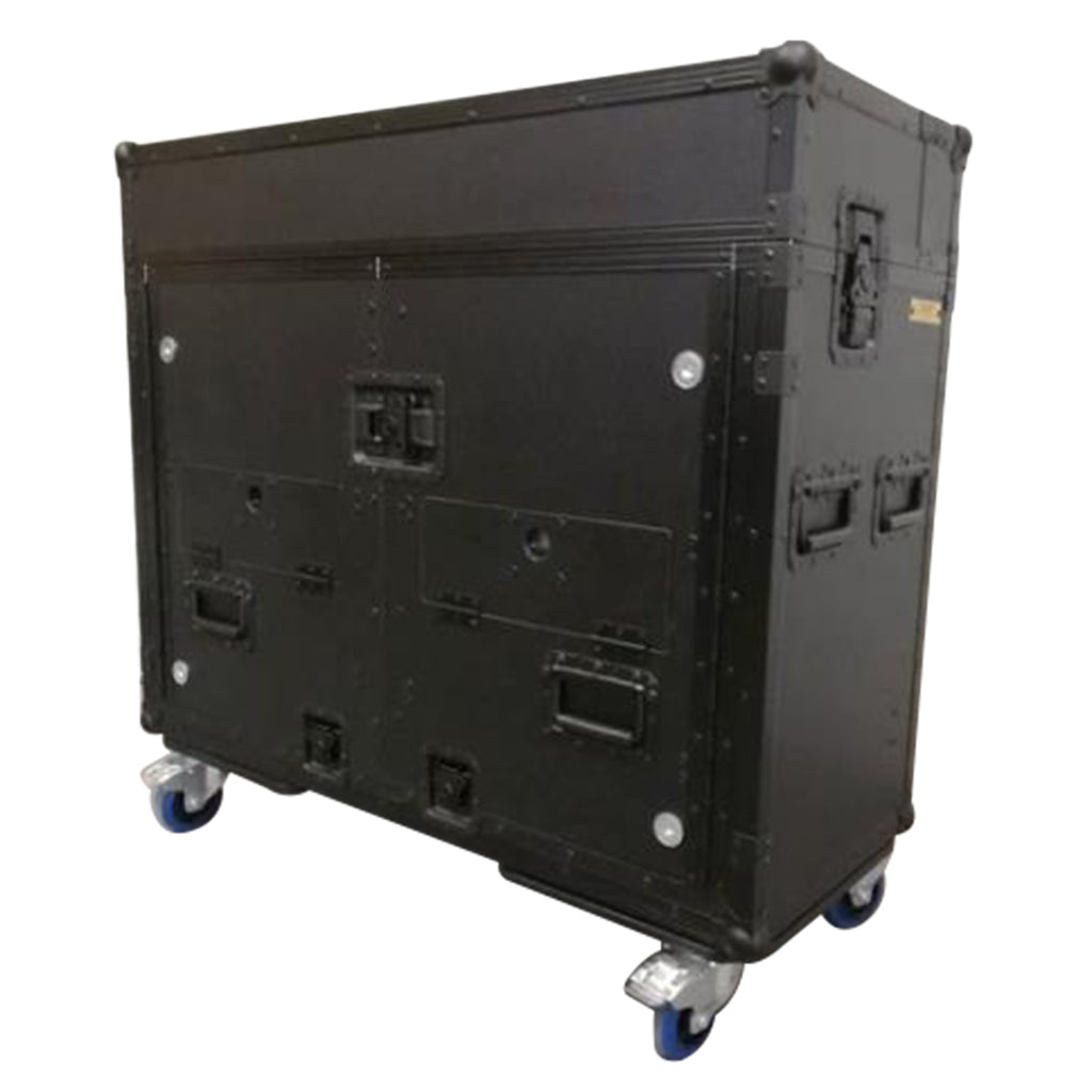 Flip-Ready Easy Detachable Retracting Case With 2U for Yamaha PM3 RIVAGE Console by ZCase Custom Order
