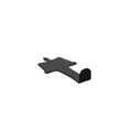 Humpter Cube Headphone Holder in Black
