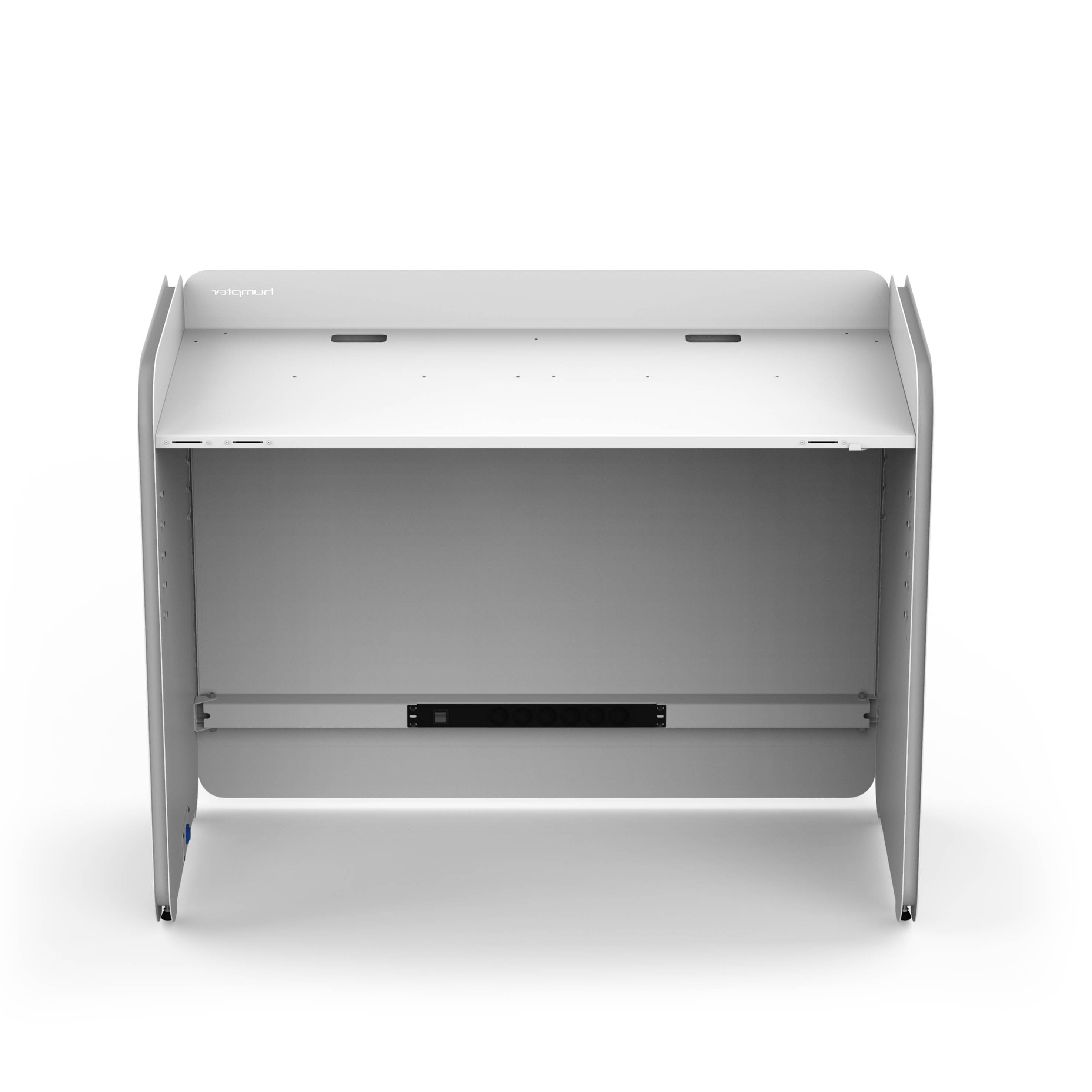 Humpter Cube: Professional Compact DJ Workstation in White