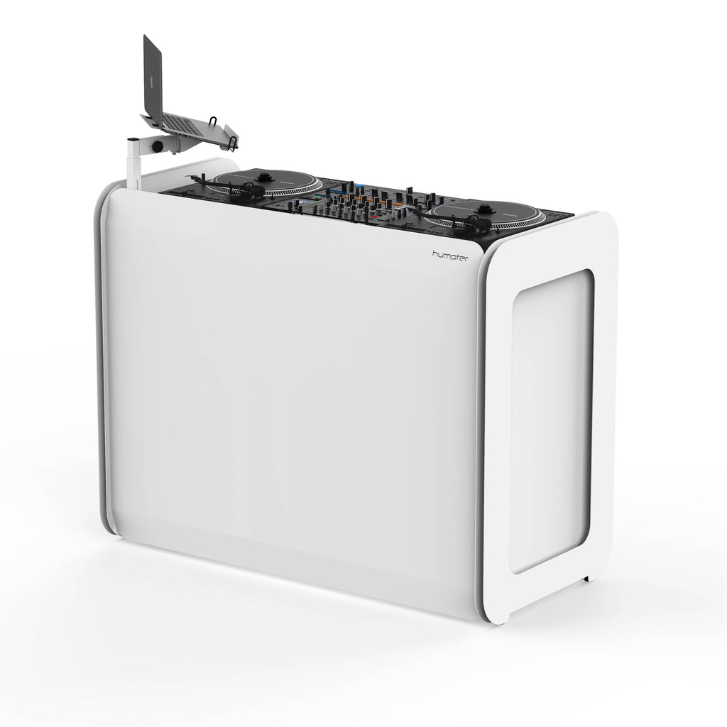 Humpter Cube: Professional Compact DJ Workstation in White