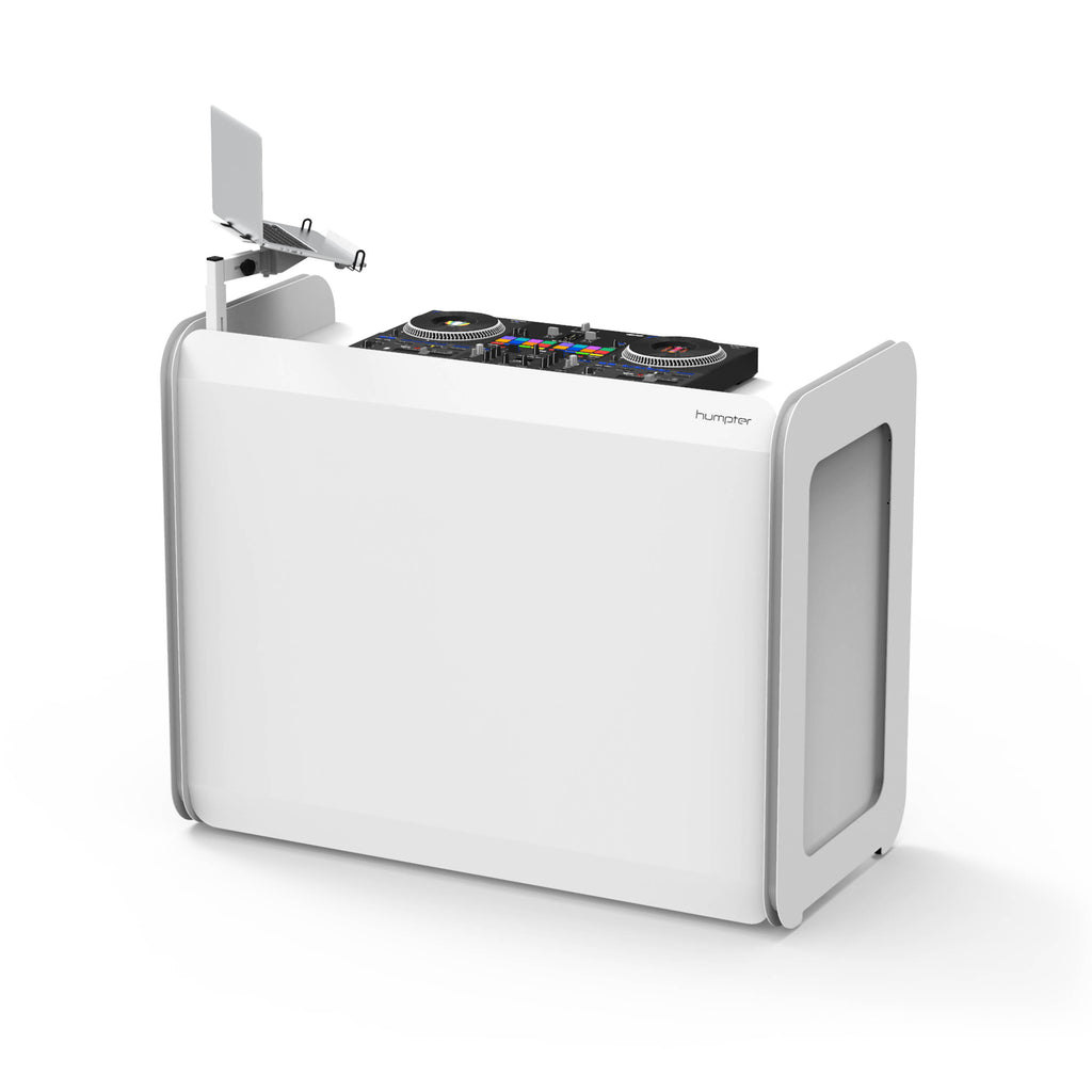 Humpter Cube: Professional Compact DJ Workstation in White