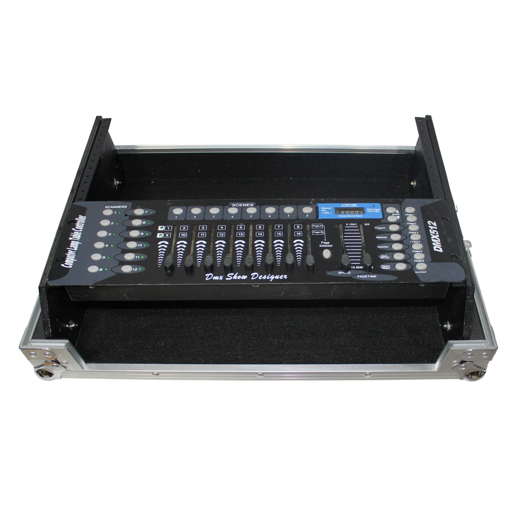 Rack Mount 19" Mixer Case 7U Top Slant Removable Front Panel fits Gemini CDM-4000