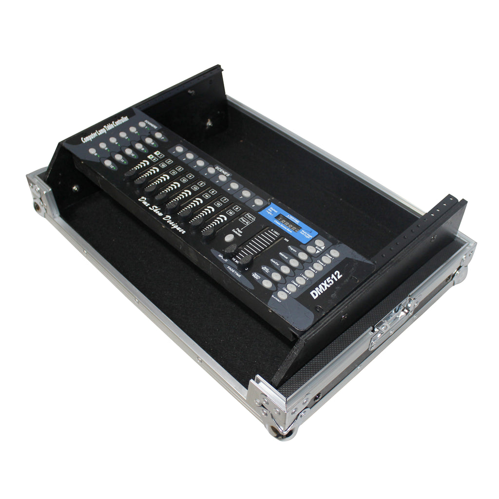Rack Mount 19" Mixer Case 7U Top Slant Removable Front Panel fits Gemini CDM-4000