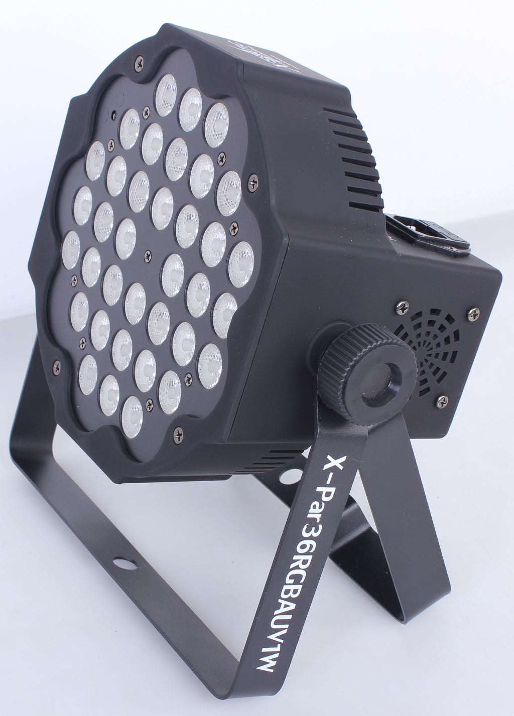 Fusion RGBWA Par 36x 1W LED Slim Par Black Housing