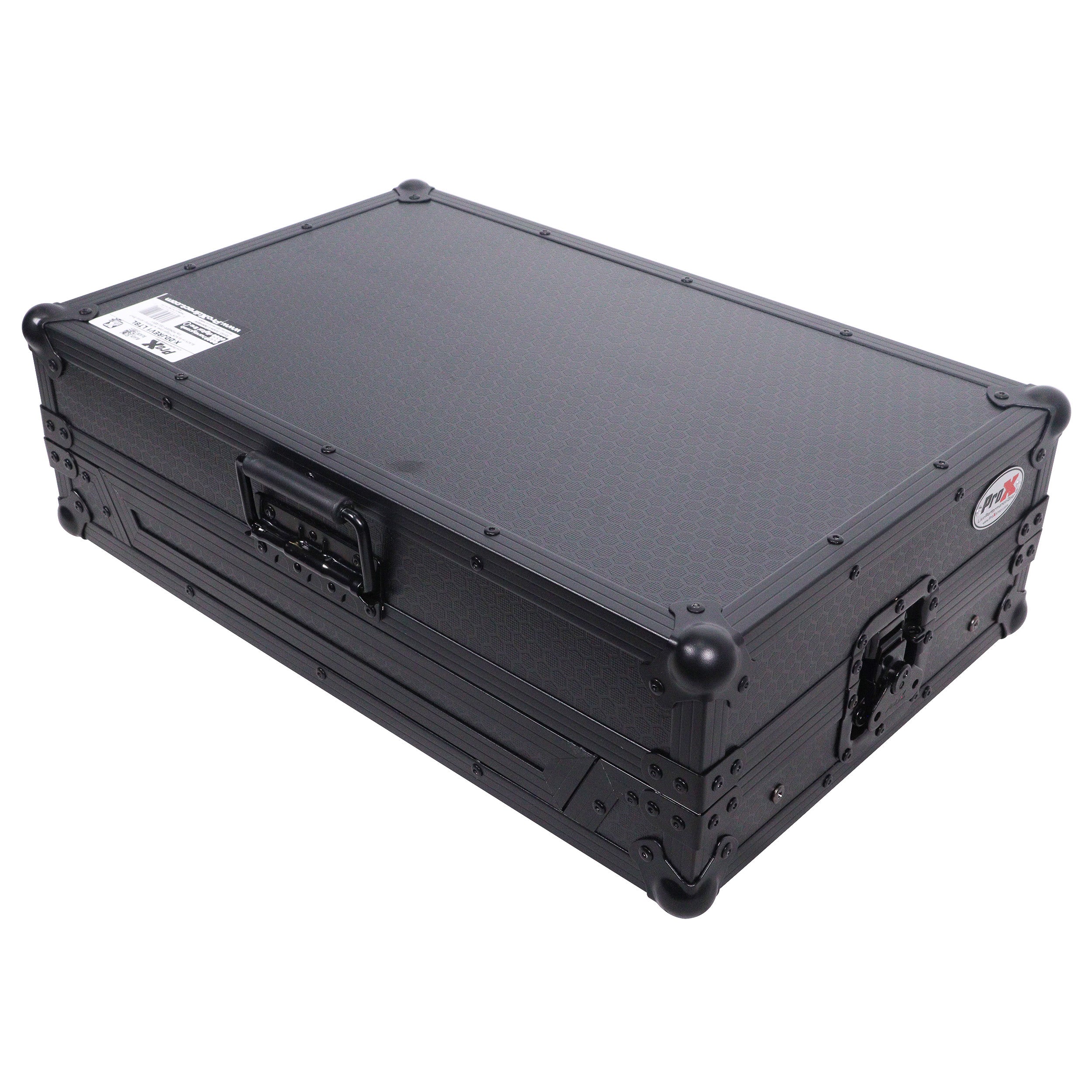 ATA Flight Case For Pioneer DDJ-REV1 DJ Controller with Laptop Shelf - Black