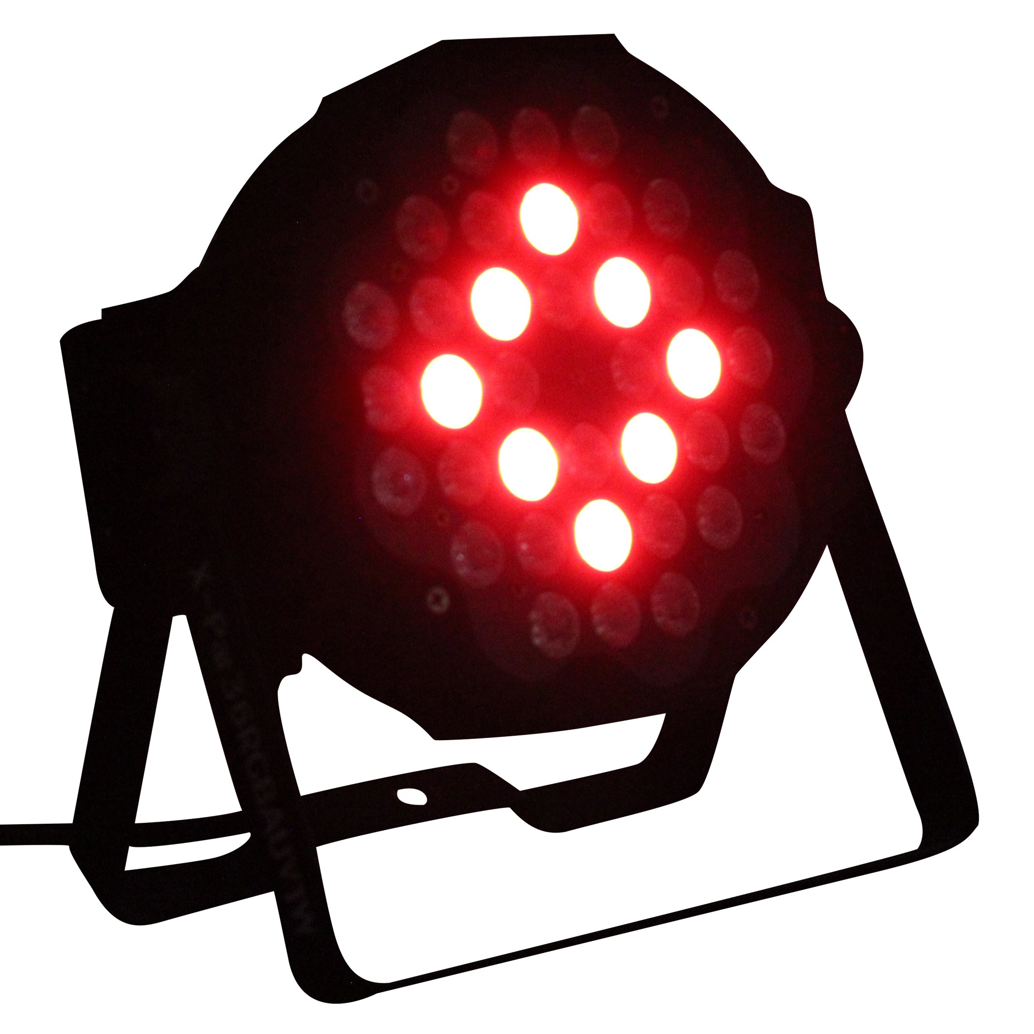 Fusion RGBWA Par 36x 1W LED Slim Par Black Housing