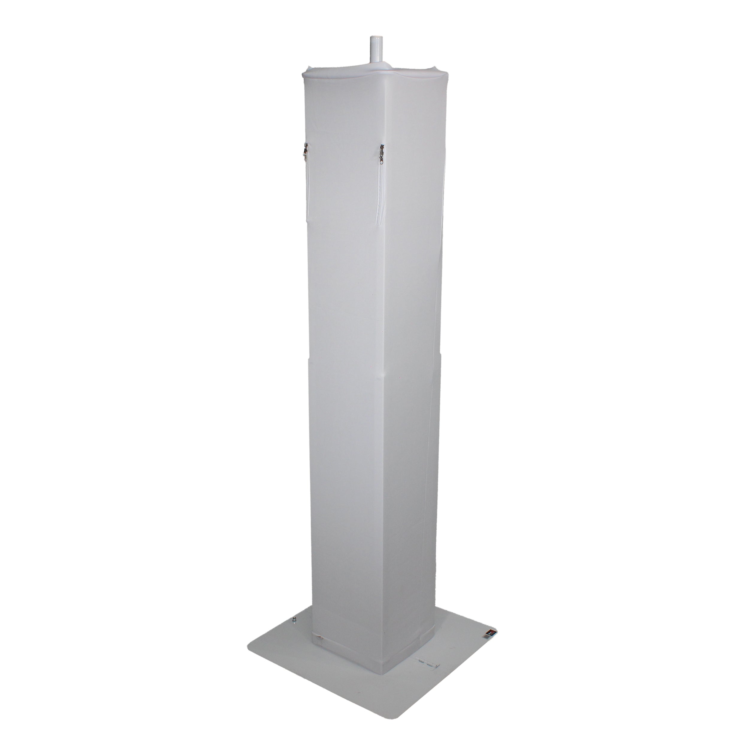 Replacement White Lycra Fabric Scrim for ProX Flex Tower™ TV - Black w/ Storage Bag