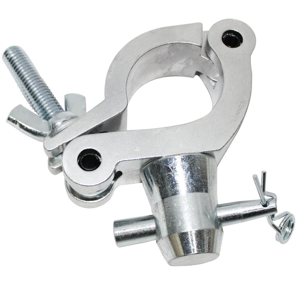 24PCS Aluminum Side Entry Pro M10 Truss Clamp with Half Conical for 2" Truss Tube Capacity 661 lbs.