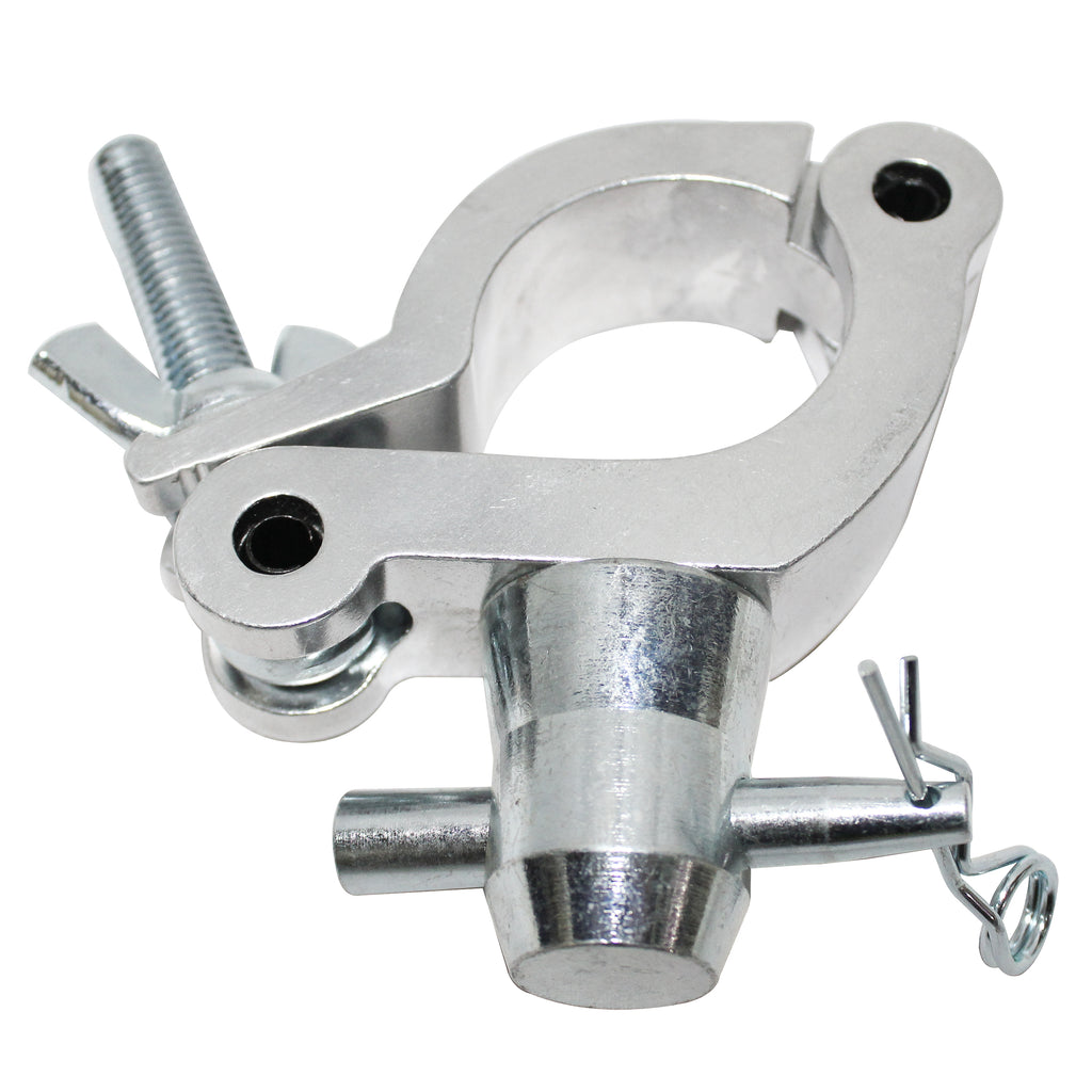 Aluminum Side Entry Pro M10 Truss Clamp with Half Conical for 2" Truss Tube Capacity 661 lbs.