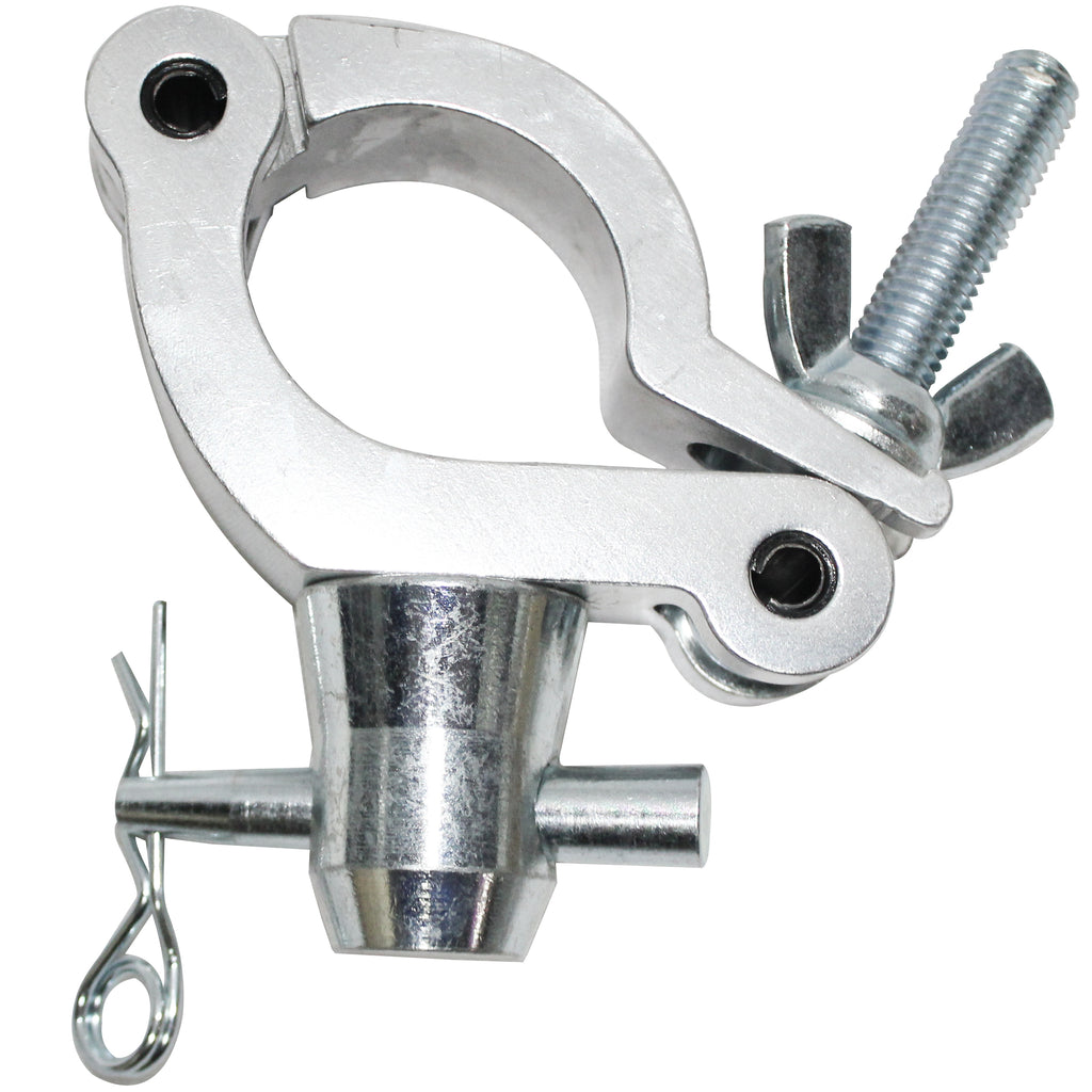 Aluminum Side Entry Pro M10 Truss Clamp with Half Conical for 2" Truss Tube Capacity 661 lbs.